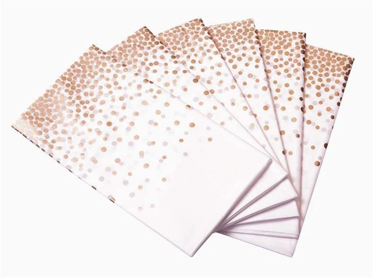 Rose Gold Disposable Table Cover
