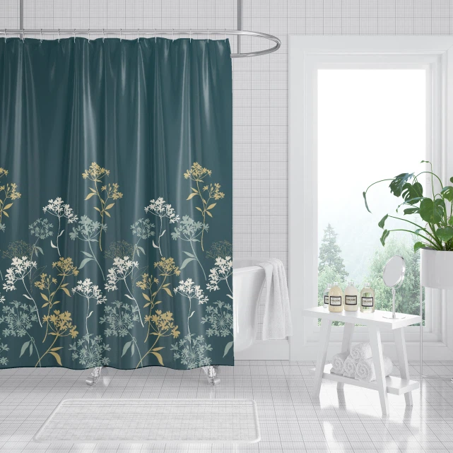 Stylish Polyester Shower Curtain high quality