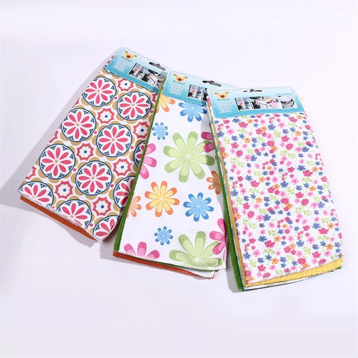 Factory Hot Selling Fabric Microfiber Towels Reusable Super Soft